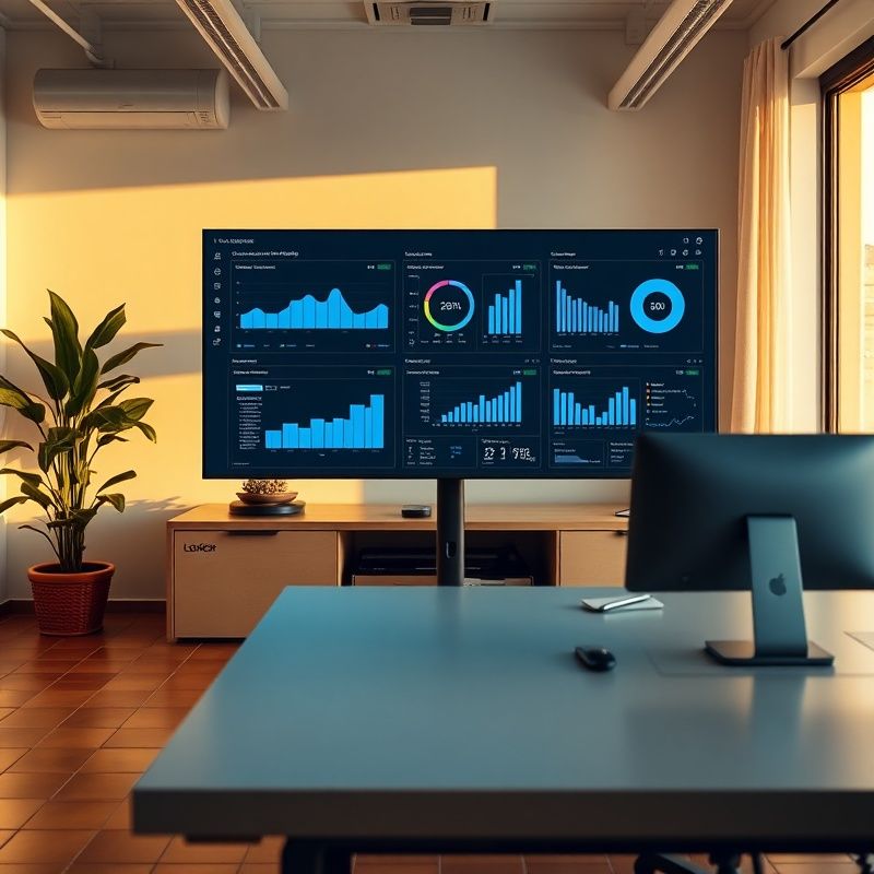Dashboard de Looker Studio con gráficas de rendimiento editorial